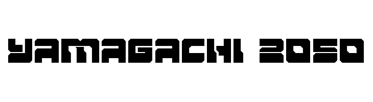 Yamagachi 2050  Frei Schriftart Herunterladen