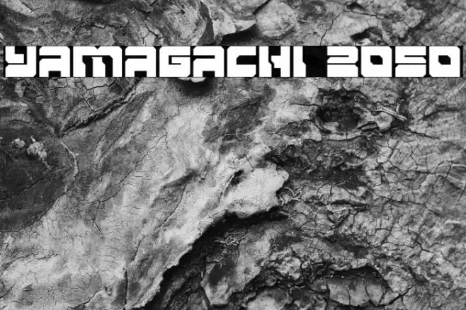 Yamagachi 2050 Font examples