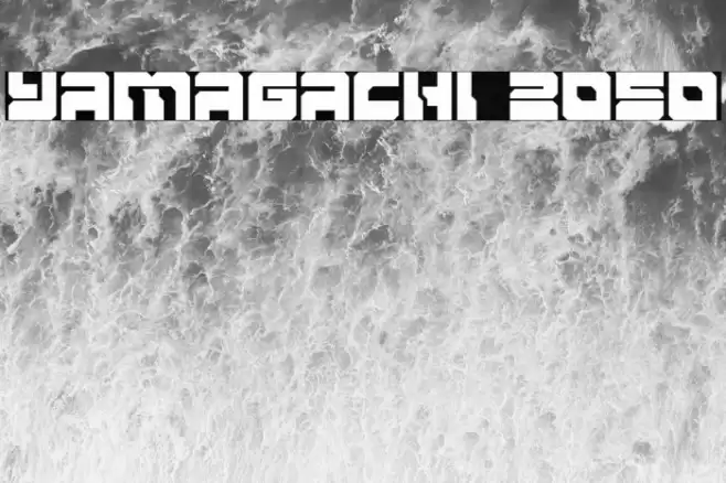 Yamagachi 2050 Font examples