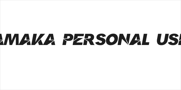 Yamaka Personal Used Logo