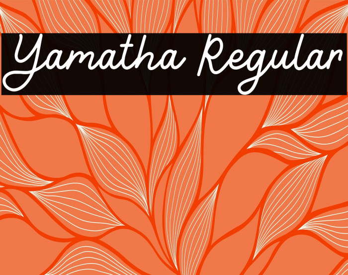 Yamatha Regular Example 2