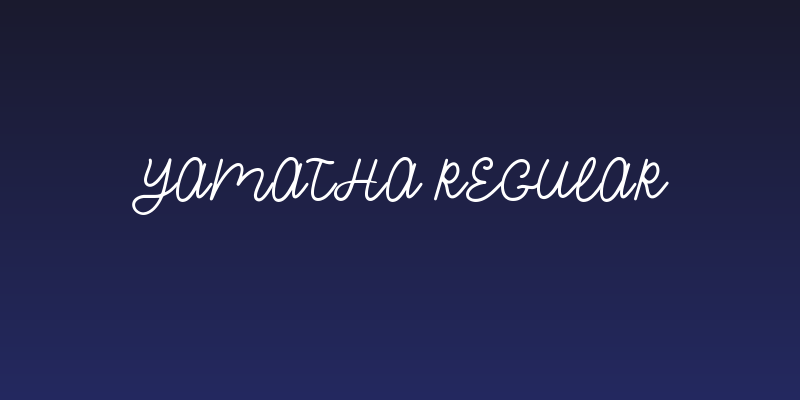 Yamatha Regular Social Header