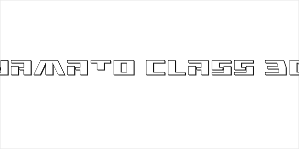 Yamato Class 3D Logo