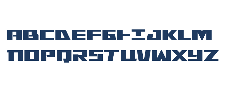 Yamato Class Bold Uppercase