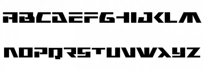 Yamato Class Bold फ़ॉन्ट लोअरकेस