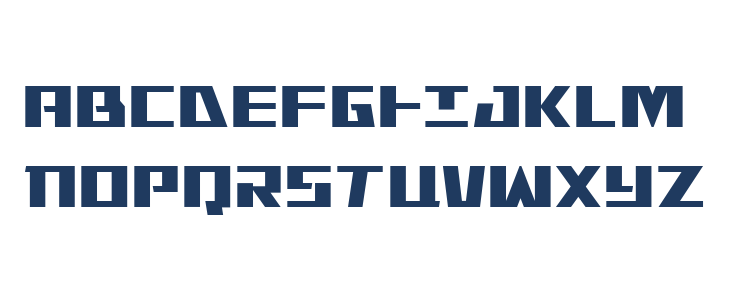 Yamato Class Condensed Uppercase