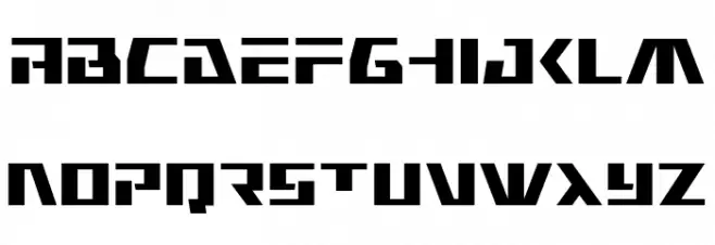 Yamato Class Condensed Caratteri MINUSCOLO