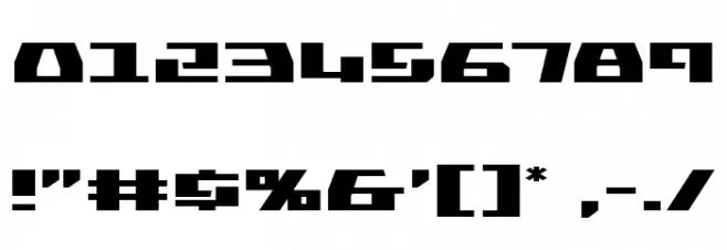 Yamato Class Expanded Caratteri ALTRI CARATTERI