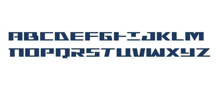 Yamato Class Expanded Uppercase