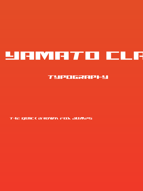 Yamato Class Expanded Poster