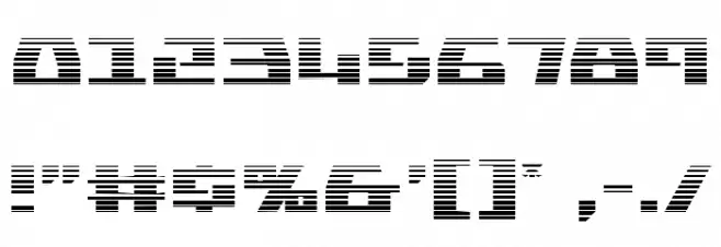 Yamato Class Gradient Caratteri ALTRI CARATTERI