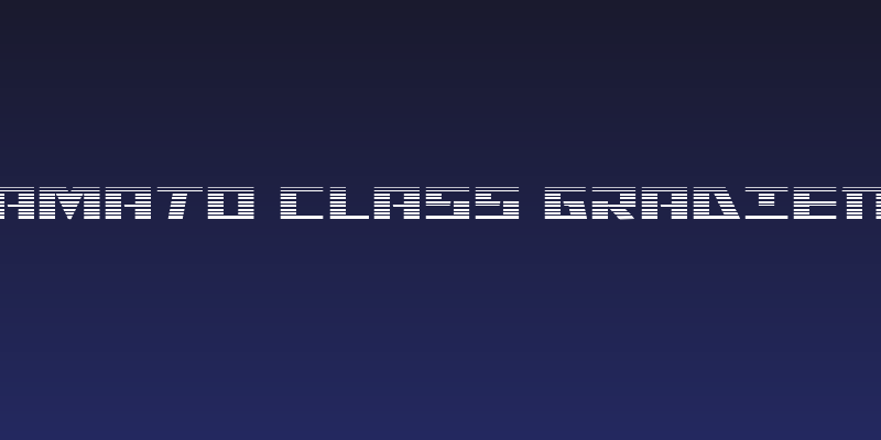Yamato Class Gradient Social Header