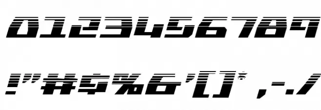 Yamato Class Halftone Italic फ़ॉन्ट अन्य घर का काम