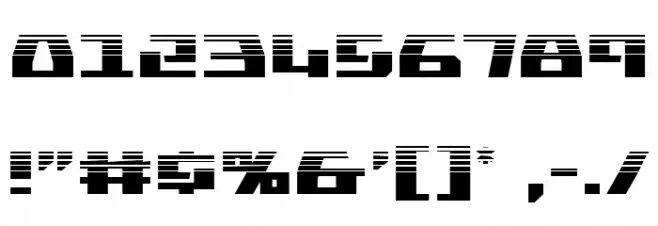 Yamato Class Halftone फ़ॉन्ट अन्य घर का काम