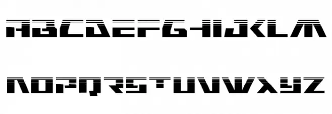 Yamato Class Halftone फ़ॉन्ट लोअरकेस