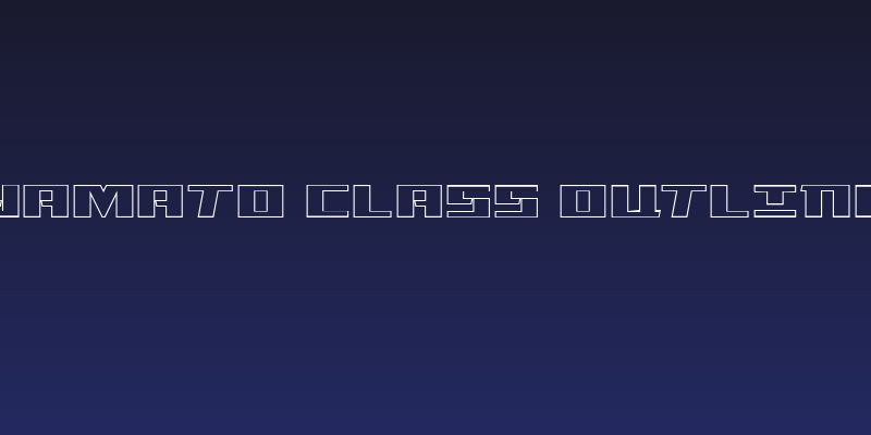 Yamato Class Outline Social Header