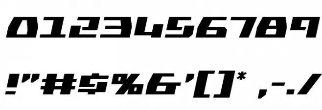 Yamato Class Semi-Italic Caratteri ALTRI CARATTERI