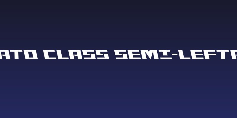 Yamato Class Semi-Leftalic Social Header