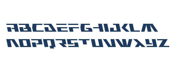 Yamato Class Semi-Leftalic Lowercase