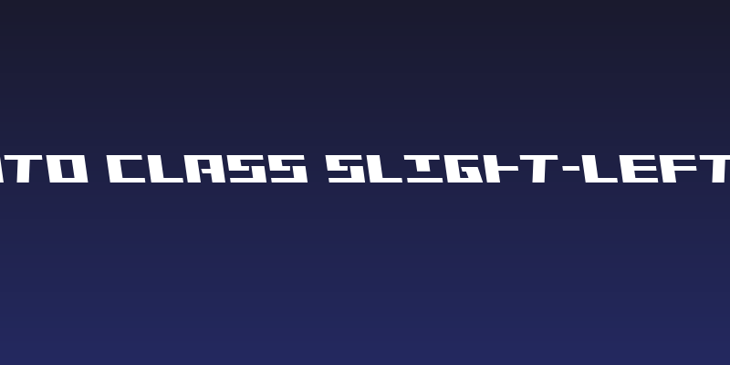 Yamato Class Slight-Leftalic Social Header
