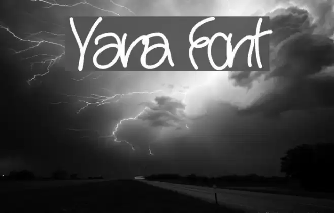 Yana Font examples
