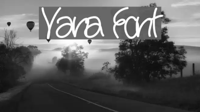 Yana Font examples