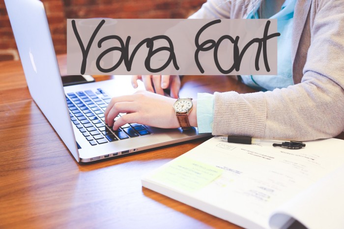 Yana Font examples