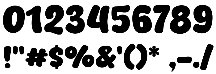 Yang Bagus Font OTHER CHARS