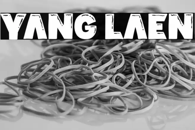 Yang Laen फ़ॉन्ट examples