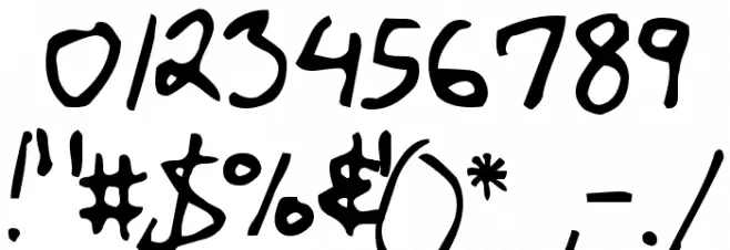 Yank Font OTHER CHARS