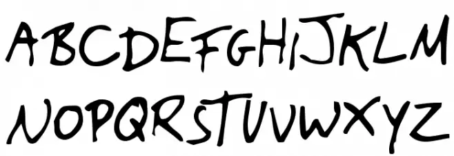 Yank Font UPPERCASE