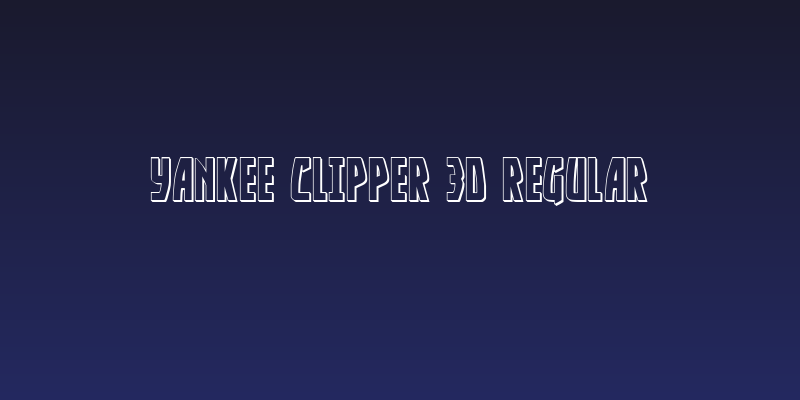 Yankee Clipper 3D Regular Social Header