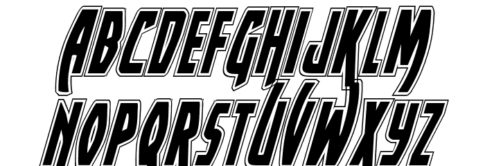 Yankee Clipper Academy Italic Font LOWERCASE