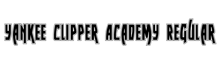 Yankee Clipper Academy Regular  Fuentes Gratis Descargar