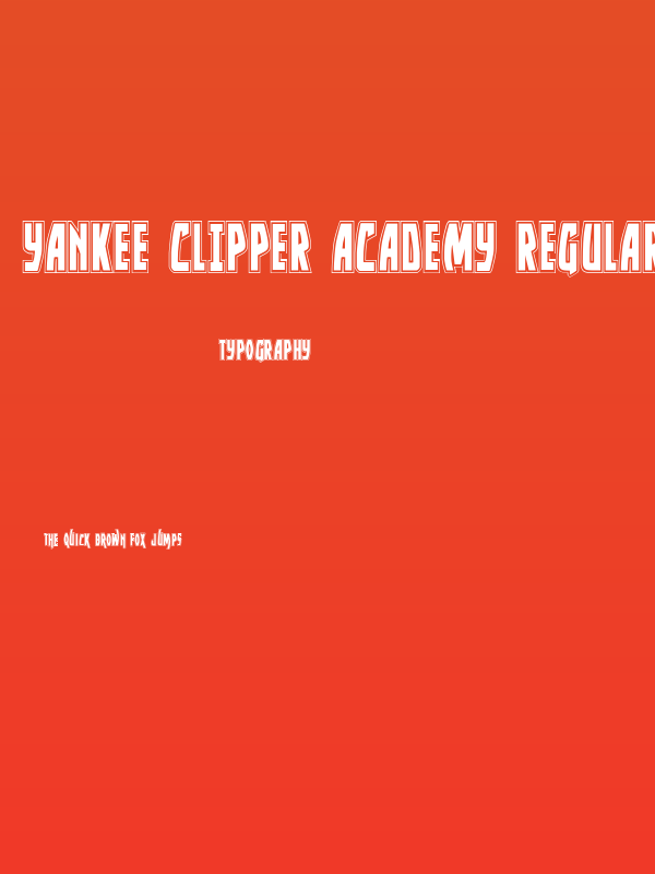 Yankee Clipper Academy Regular Poster