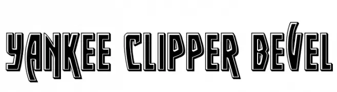 Yankee Clipper Bevel  Frei Schriftart Herunterladen