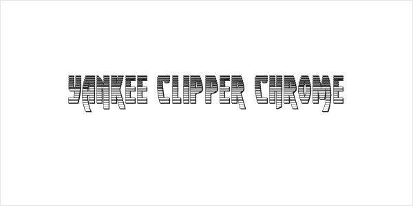 Yankee Clipper Chrome Logo