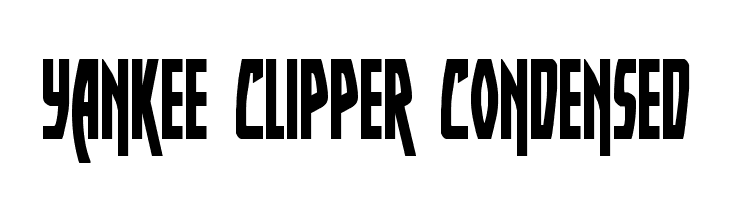 Yankee Clipper Condensed  免费字体下载