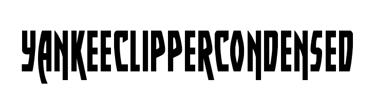 Yankee Clipper Condensed  नि: शुल्क फ़ॉन्ट्स डाउनलोड