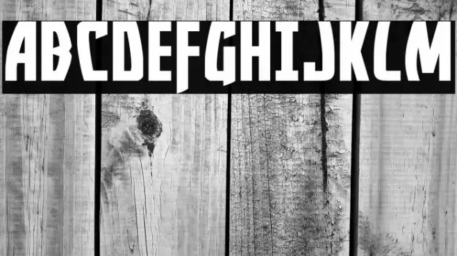 Yankee Clipper Expanded Font examples