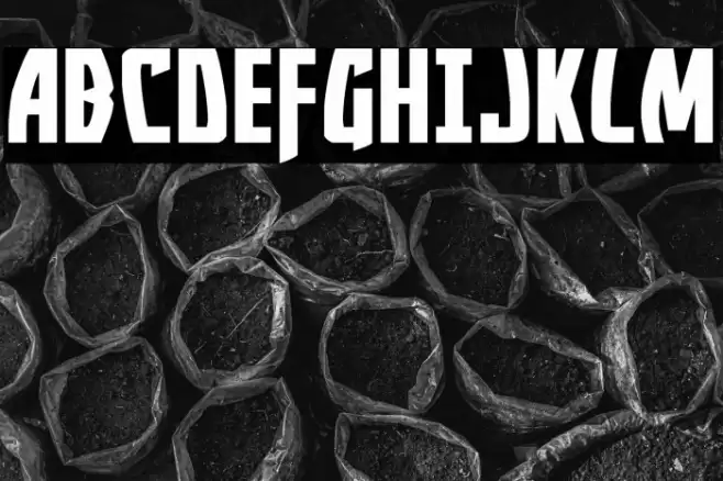 Yankee Clipper Expanded Font examples