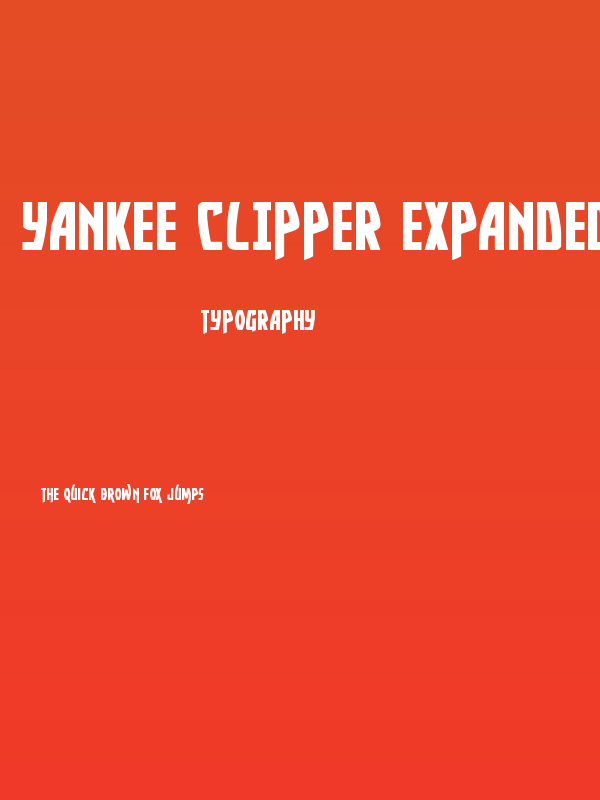 Yankee Clipper Expanded Poster