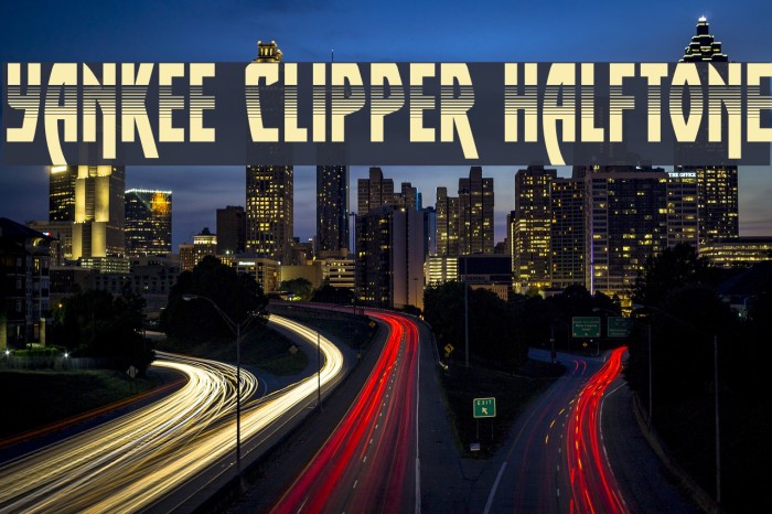 Yankee Clipper Halftone Example 3