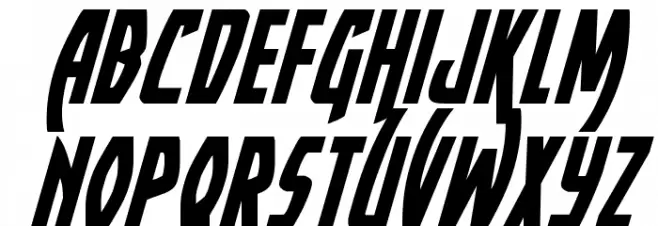 Yankee Clipper Italic फ़ॉन्ट लोअरकेस