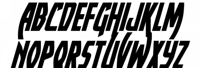 Yankee Clipper Italic フォント 小文字