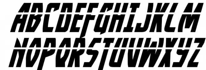 Yankee Clipper Laser Italic Шрифта ВЕРХНИЙ