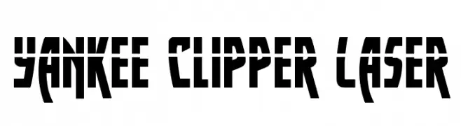 Yankee Clipper Laser  Frei Schriftart Herunterladen