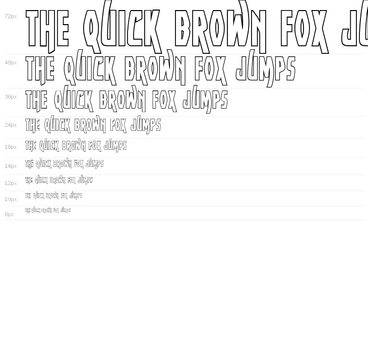 Yankee Clipper Outline Regular Waterfall