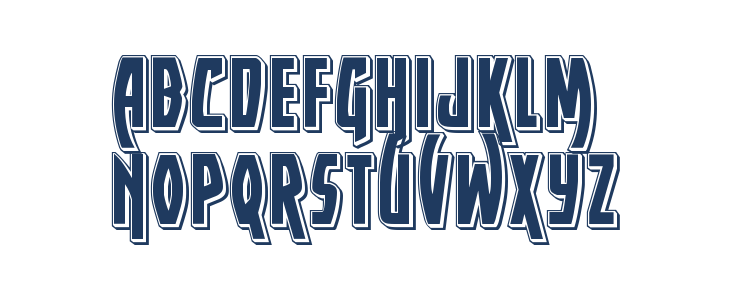 Yankee Clipper Punch Lowercase