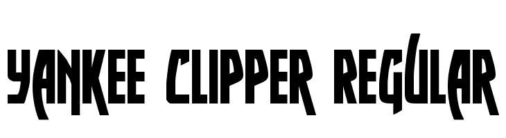Yankee Clipper Regular  Descarca Fonturi Gratis